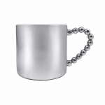 Pearled Baby Cup Childhood is fleeting, but this String of Pearls Baby Cup is a gift they\'ll treasure always. Honor a new birth or memorable milestone with a custom engraved name, date or message. Handcrafted from 100% recycled, buffed-until-brilliant aluminum.
